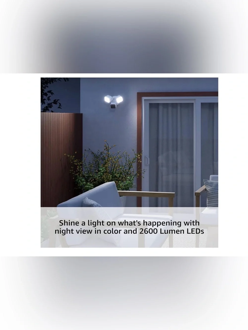 Blink Wired Floodlight Camera - White